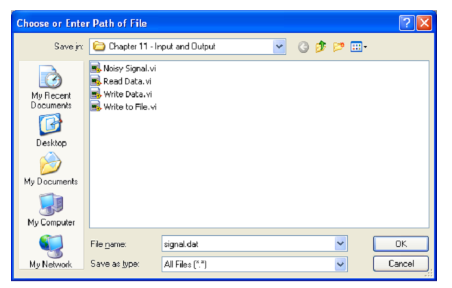 A screencap of a Windows window. It shows a create file dialog window.