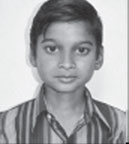 A picture of a young boy, Gopalji.