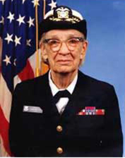 Grace Murray Hopper in uniform