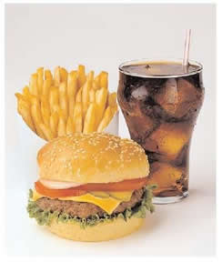 an image of fast food