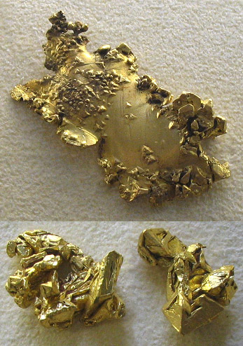 photograph of native gold