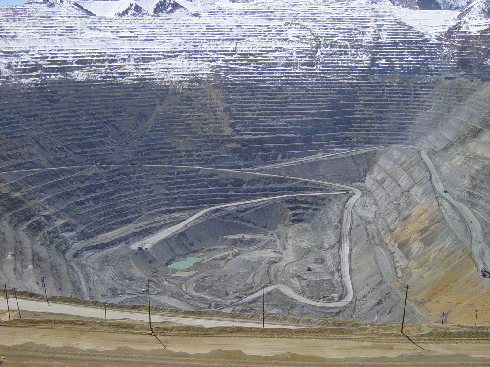 photograph of an Open Pit Mine
