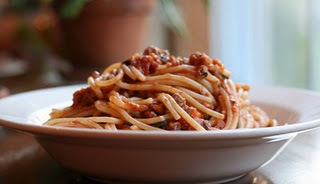 Spaghetti Bolognaise.