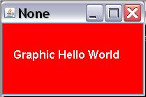 A graphic image with the text Hello World