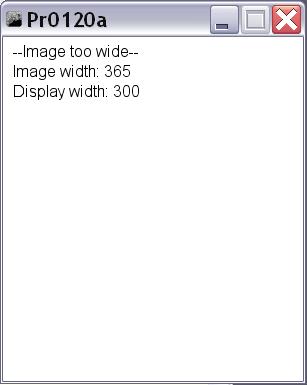 Outproduced when the image is wider than the display windoe.