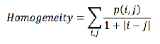 Homogeneity equation.